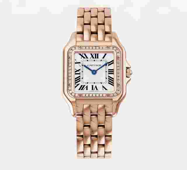 Cartier Panthère
                           
                                 WJPN0009 Medium Rose Gold Model Diamond Bezel Unworn 2025