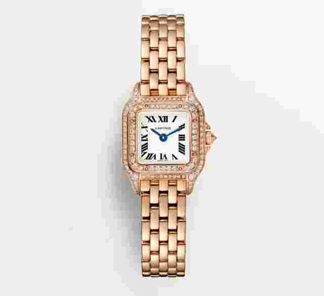 Cartier Panthère
                           
                                 WJPN0045 Mini Rose Gold Model Diamond Bezel Unworn 2025