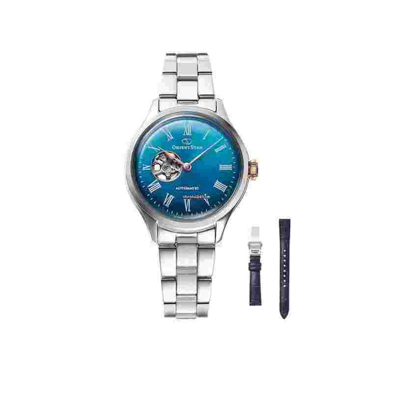 Orient Star
RE-ND0019L Semi Skeleton Turquoise Blue Ladies's Watch (400 Pcs)