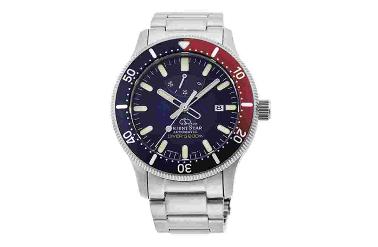 Orient Star
RE-AU0306L Metal Strap Mechanical Diver Men's Watch