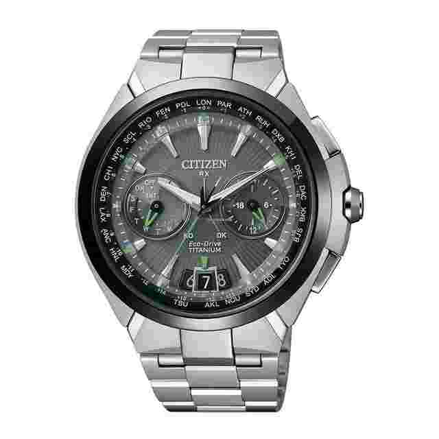 Citizen
                           
                                 Eco-Drive GPS Attesa Satellite Wave DLC Titanium Sapphire Watch CC1086-50E