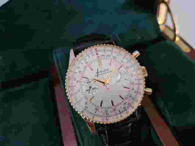 Ollech & Wajs
                           
                                 fantastic Ollech & Wajs 18k 40mm Chronograph Ingenieur Navitimer