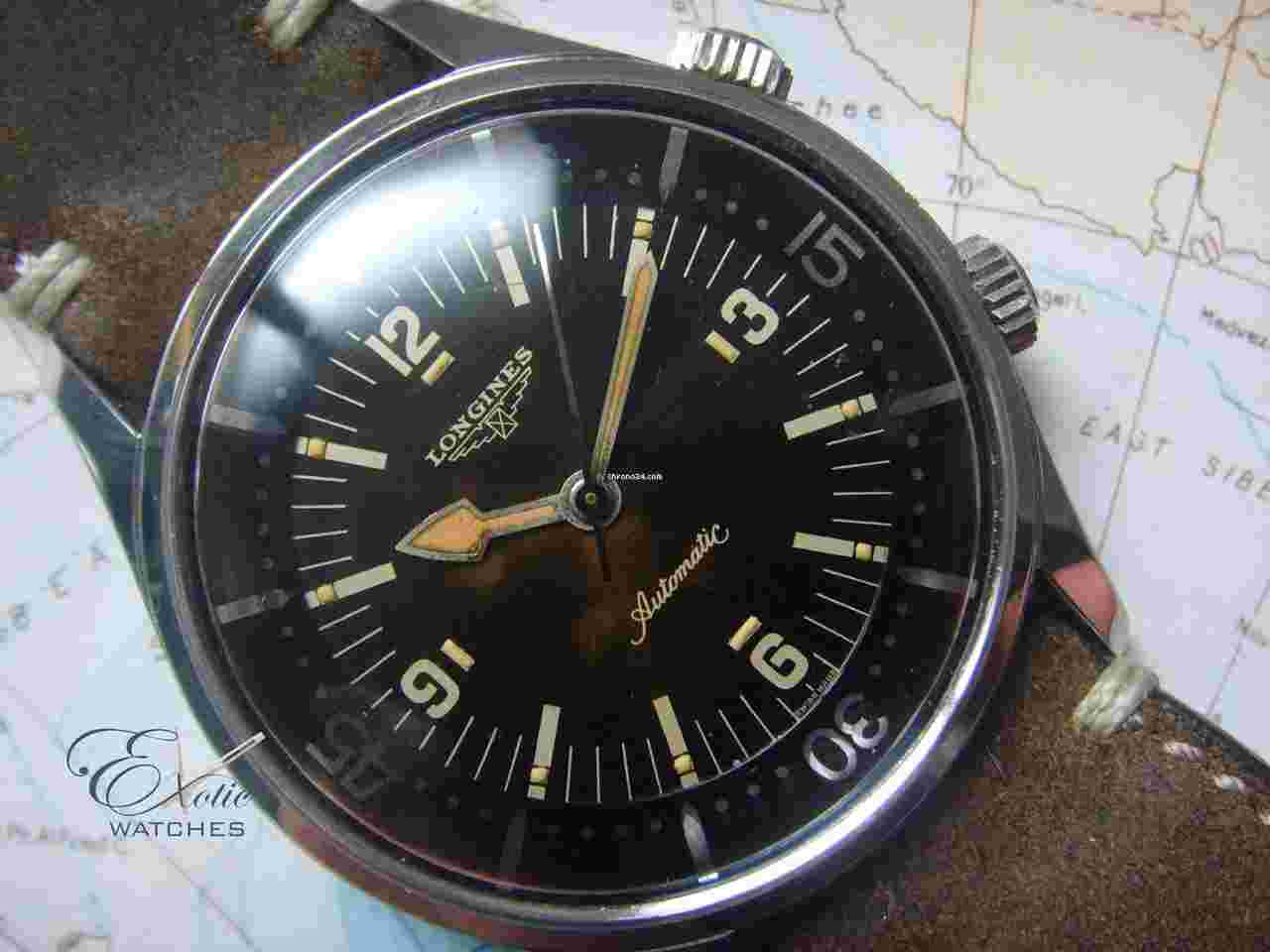 Longines
vintage Diver 7150-1 100% original with Tropical dial