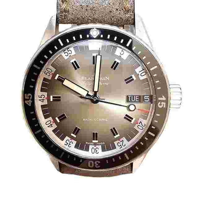 Blancpain Fifty Fathoms Bathyscaphe
                           
                                 Jour Date 70s Limited Edition 500 Pcs. 5052 1110 63A