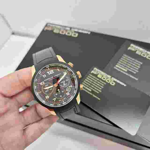 Porsche Design Dashboard
                           
                                 Ouro Rosé 42mm Automático Completo