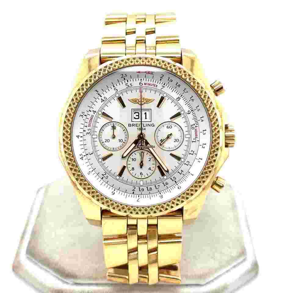 Breitling Bentley 6.75
Automatic 47mm 18k Yellow Gold Men's Watch K4436212/G574