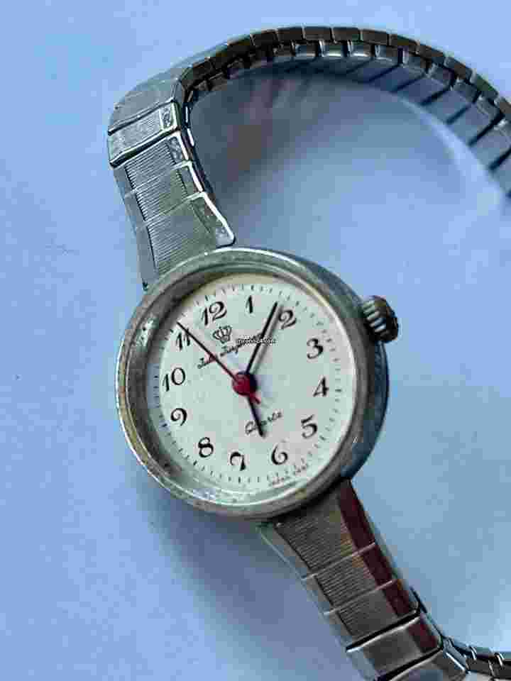 Jules Jürgensen
                           
                                 Art Deco Style Ladies Stainless Steel Vintage