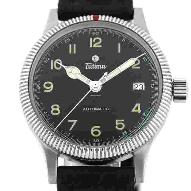 Tutima
                           
                                 637-01 FLIEGER Automatic Black