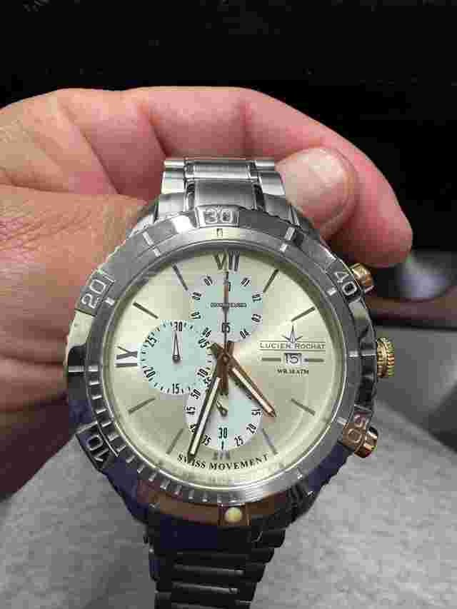 Lucien Rochat
                           
                                 Chronograph chrono Krab man steel