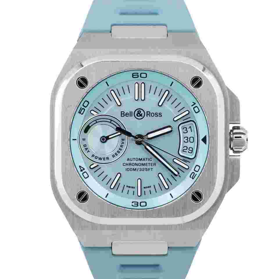 Bell & Ross
PAPERS Bell & Ross ICE Blue Stainless Steel 41mm Automatic Watch BR-X5 BOX