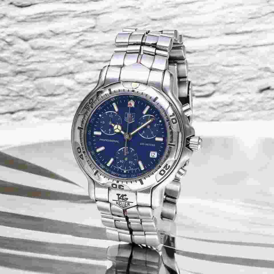 TAG Heuer 6000
Series - Royal Blue - Full Set 1998