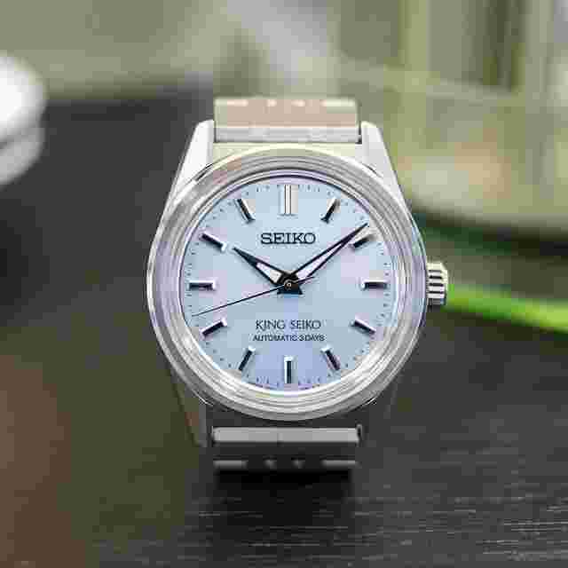 Seiko
                           
                                 King Seiko KSK Automatic 6R Light blue dial ref. SPB457J1