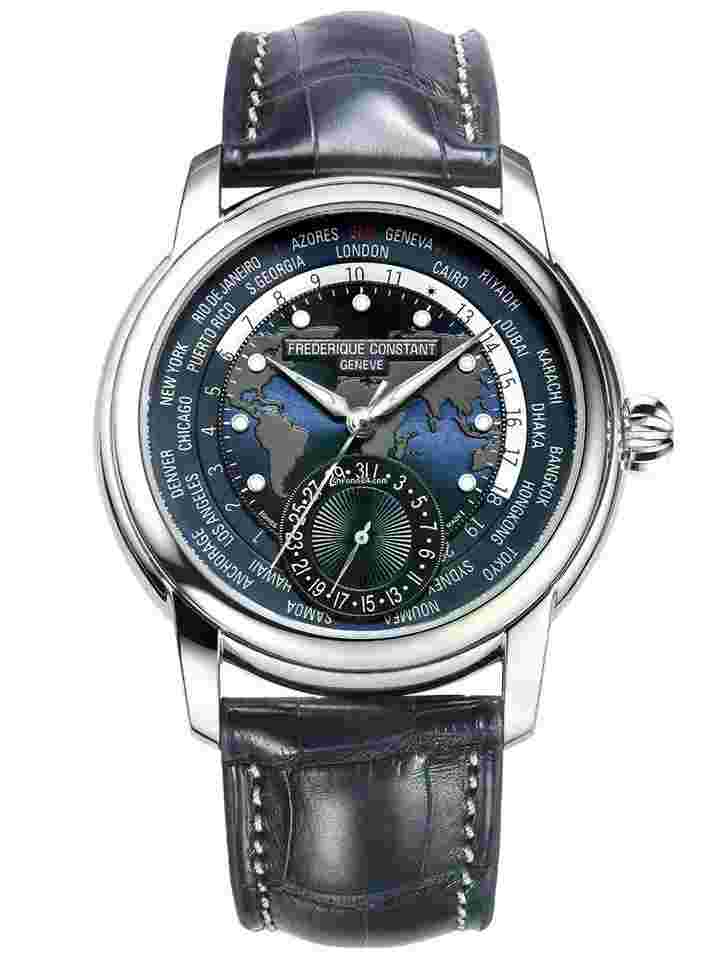 Frederique Constant Manufacture Worldtimer
Classic Worldtimer FC-718NWM4H6