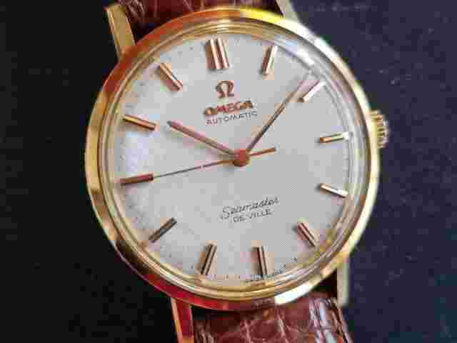 Omega Seamaster DeVille
                           
                                 De Ville Automatic 18K 750 Solid Gold 1962s Super Condition