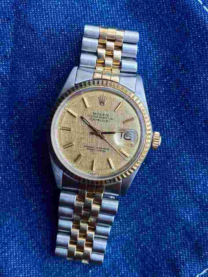 Rolex Datejust 36
ref. 1601 from 1978 with rare dial SERVICED