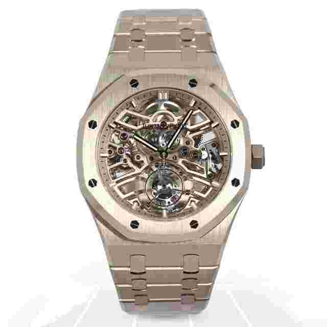 Audemars Piguet Royal Oak Tourbillon
                           
                                 Selfwinding Flying Tourbillon Openworked Sand Gold 26735SG.OO.1320SG.01