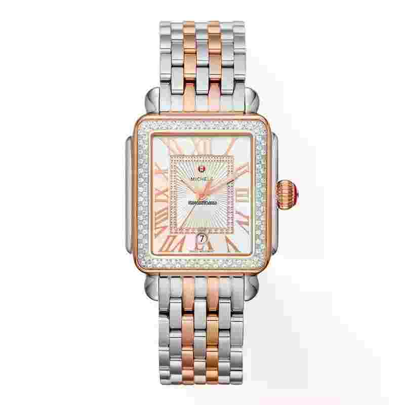 Michele Deco
                           
                                 Madison Rose Two-tone Diamond Mww06t000220