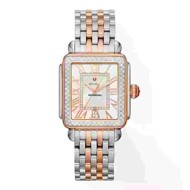 Michele Deco
                           
                                 Madison Rose Two-tone Diamond Mww06t000220