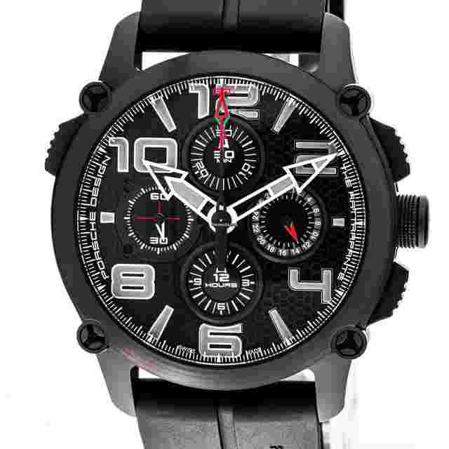Porsche Design Indicator
                           
                                 45 Black Titanium Limited Edition Rattrapante Indicator 6920.13.43.1201 NEW 2024 Full Set