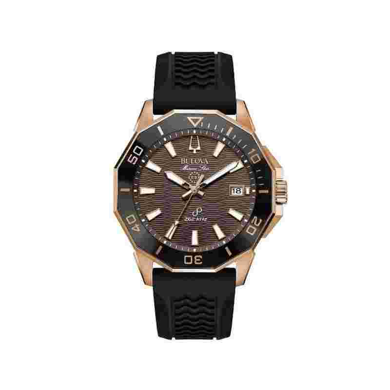 Bulova Marine Star Precisionist Quartz metal watch 98B421