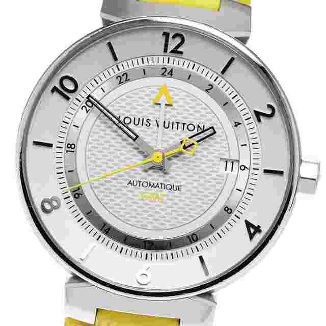 Louis Vuitton Tambour Moon GMT Q8D31 Automatic Mens HOUB-0