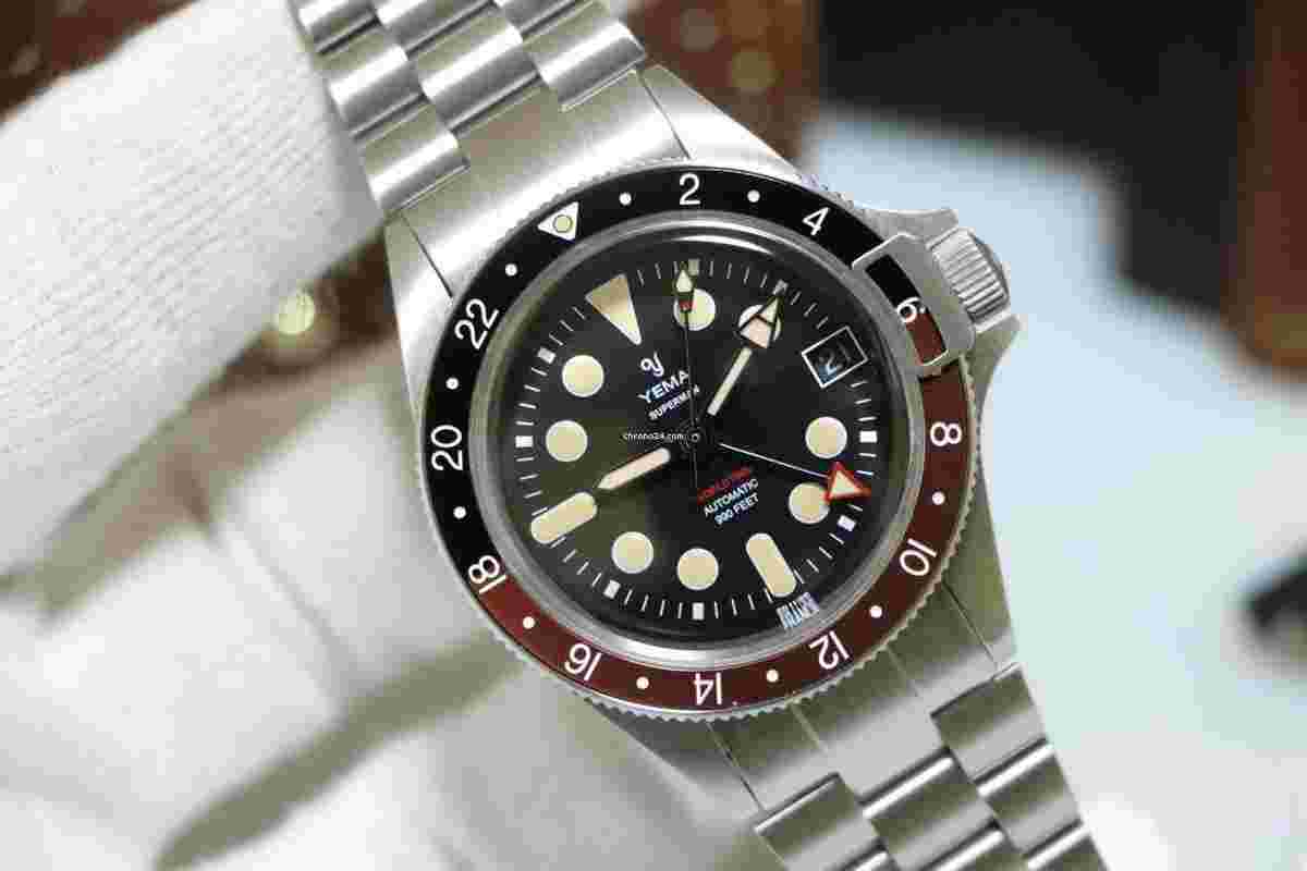 Yema
Superman World Time GMT Coke YGMT21B39-CMS Automatic