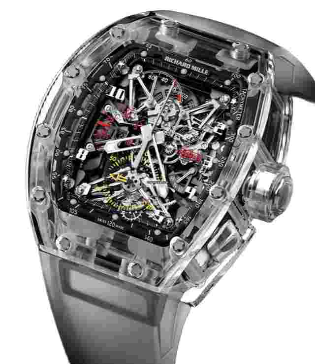 Richard Mille
                           
                                 Tourbillon Chronograph Sapphire RM056 AM SAPHIR