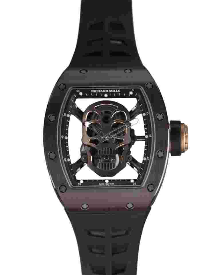 Richard Mille RM 052
                           
                                 Tourbillon Skull RM52-01 AN RG TZP-Z