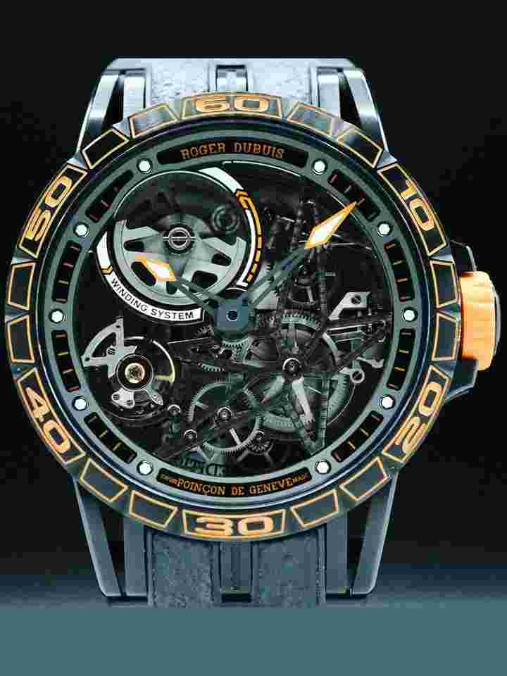 Roger Dubuis Excalibur
DBEX0704 Excalibur Spider Pirelli Edition Titanium 45mm