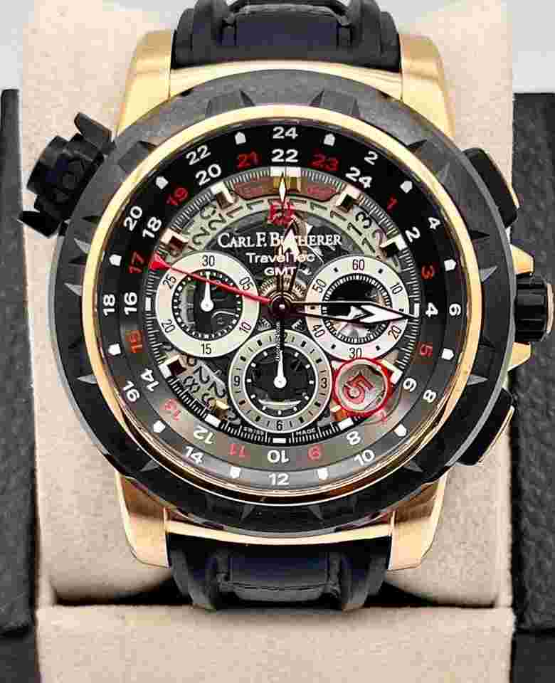 Carl F. Bucherer Patravi
Traveltec Fourx 10620.22 47mm Ceramic 18k Rose Gold