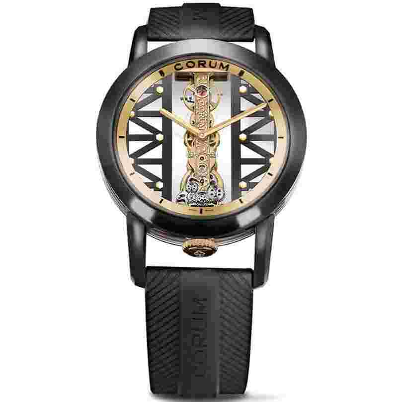 Corum Golden Bridge
UNWORN Golden Bridge Round 43 Tourbillon Ref# B213/04013 box & papers