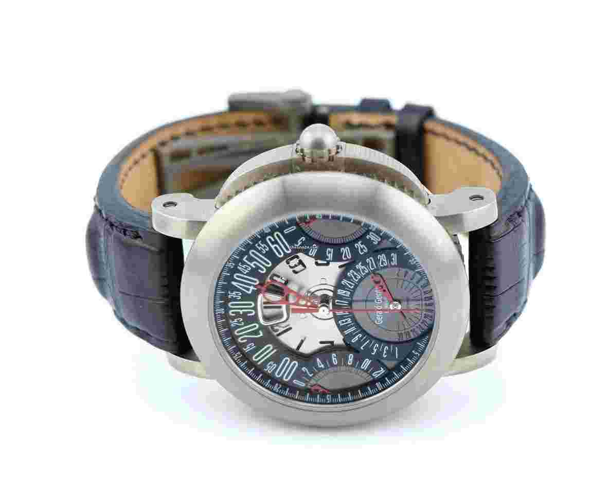 Gérald Genta
                           
                                 Arena Chrono Quattro Retro Titanium 45mm