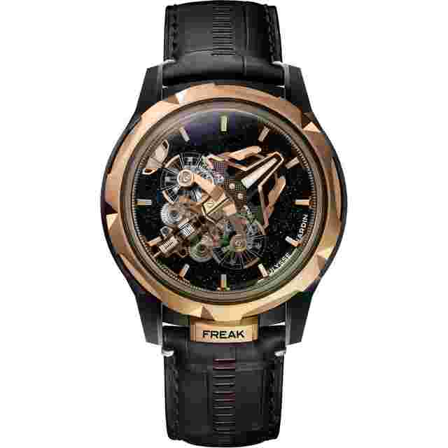Ulysse Nardin Freak
                           
                                 2024 NEW Freak S Black Dial Black Alligator Strap 45mm 2513-500LE-2A-BLACK-5N/1A