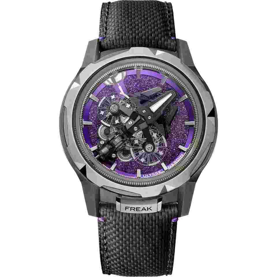 Ulysse Nardin Freak
2024 NEW FREAK S WOS CENTENARY Black Dial Black Rubber Strap 45mm 2513-500LE-7A-WOS/3A