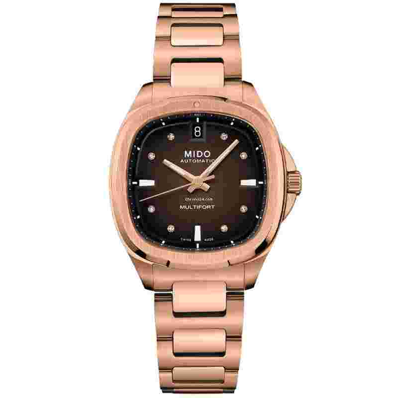 Mido Multifort
TV 35mm Rose Gold Steel Women's Watch M0493073329600