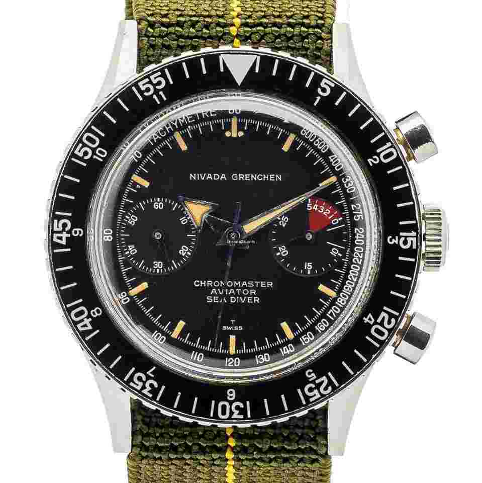 Nivada
                           
                                 Chronomaster Aviator Sea Diver Ref.9989-8222 (85001) - "Very good" condition