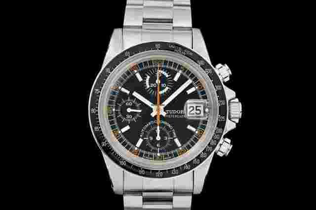 Tudor Oysterdate Big Block
                           
                                 Chronograph Big Block 92400 Exotic Dial Box/Papers 1982