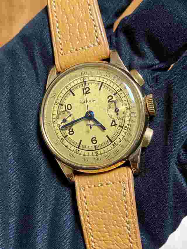 Marvin
                           
                                 Chronograph Sector Dial