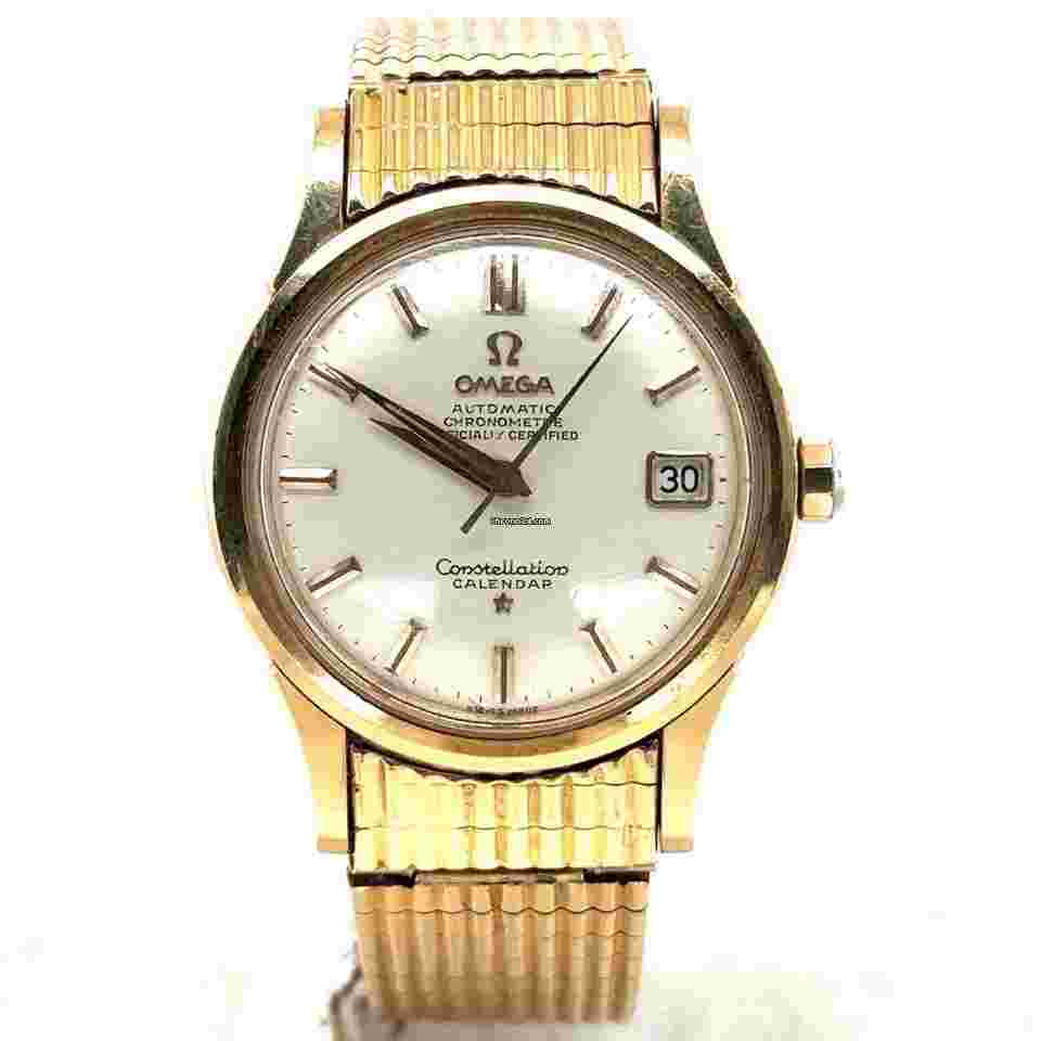 Omega Constellation
                           
                                 Vintage Automatic 35mm 18k Yellow Gold Men's Watch 2943