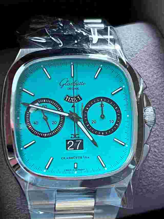 Glashütte Original
                           
                                 13702160270 "Tiffany 100 Pieces" Neu Box + Papiere EU Modell ausverkaufte Serie