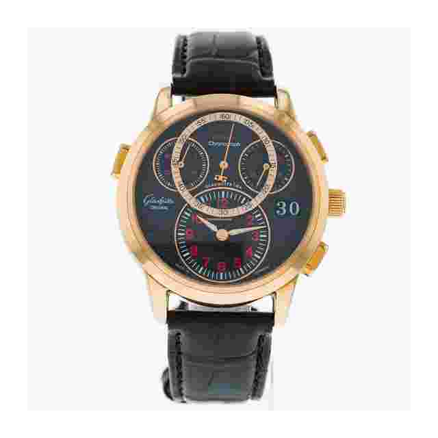Glashütte Original PanoMaticChrono
                           
                                 Unworn PanoMaticChrono 95-01-15-01-04 box and papers