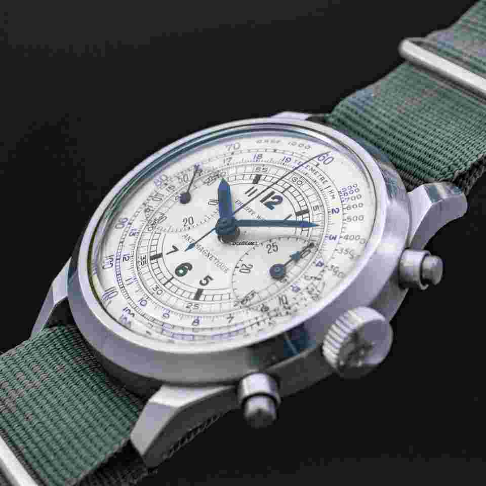 Philip Watch
                           
                                 1940's early Spillman Chronograph multi scale dial
