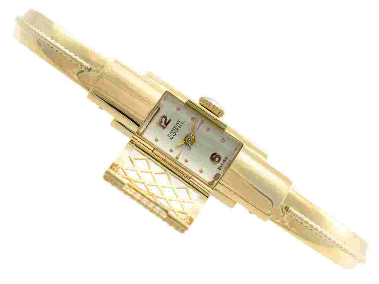 Ernest Borel
                           
                                 in 18K Yellow Gold 22.7mm x 10.5mm Manual movement Ref. 029021