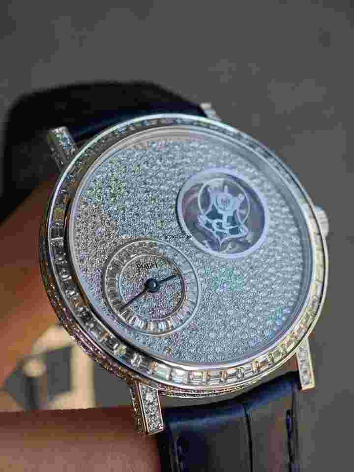 Piaget
                           
                                 Diamond white gold tourbillon mechanical watch 41MM.G0A44031