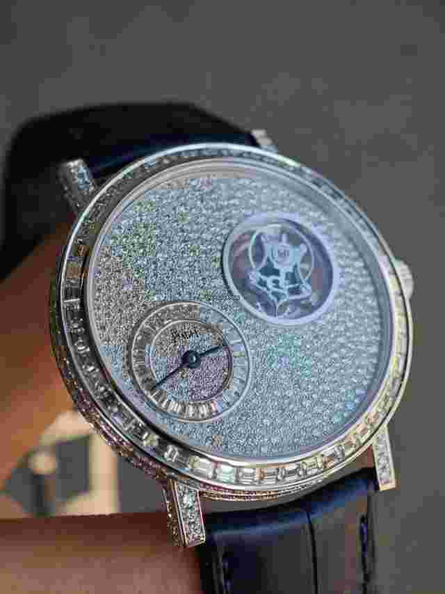 Piaget
                           
                                 Diamond white gold tourbillon mechanical watch 41MM.G0A44031