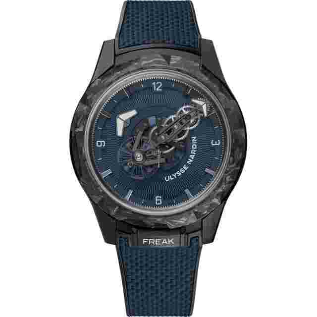 Ulysse Nardin Freak
                           
                                 ONE Navy Blue Carbon NEW UNWORN 2403-500-3A/3A