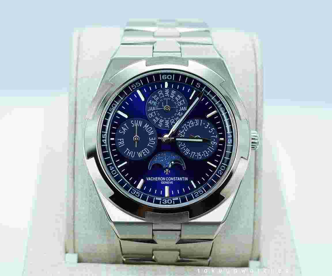 Vacheron Constantin Overseas
PERPETUAL CALENDAR 4300V 18K WHITE GOLD BLUE DIAL FULL SET