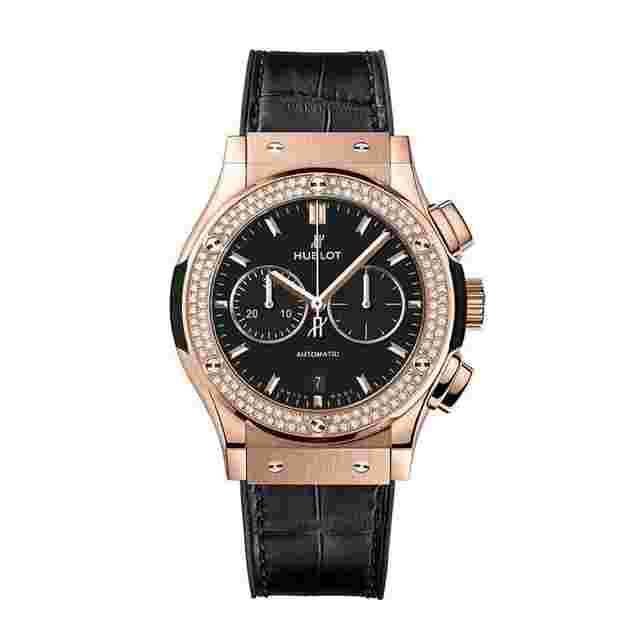 Hublot Classic Fusion Chronograph
                           
                                 Black Dial Automatic Men's Chronograph Watch 541.OX.1181.LR