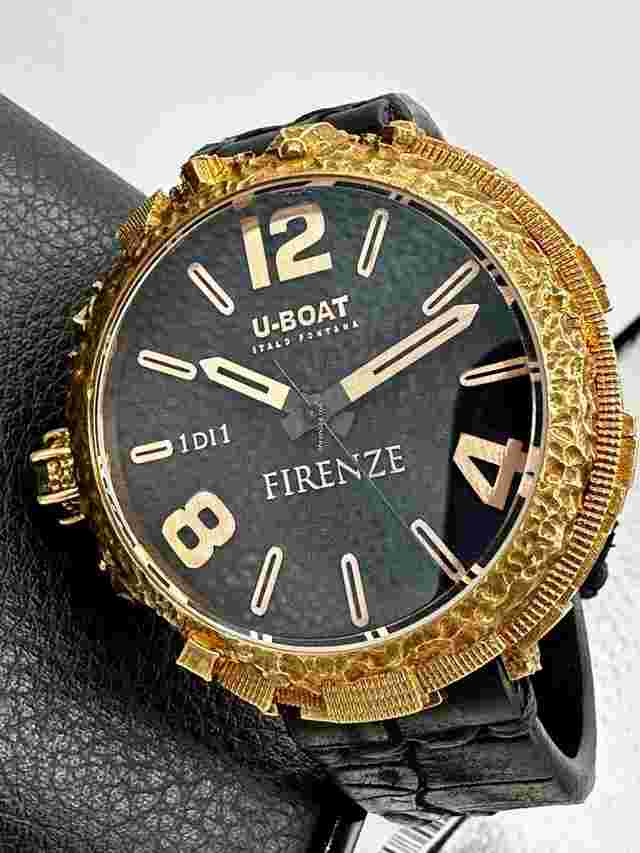 U-Boat
                           
                                 FIRENZE Bronze Diamond Special Edition 1 Of 1 45mm Black Rose-Cut Diamond