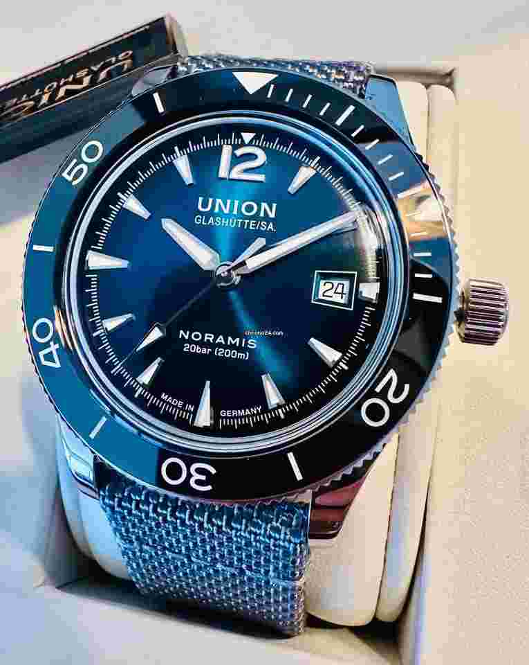 Union Glashütte Noramis Date
                           
                                 Ungetragene Noramis Datum Sport